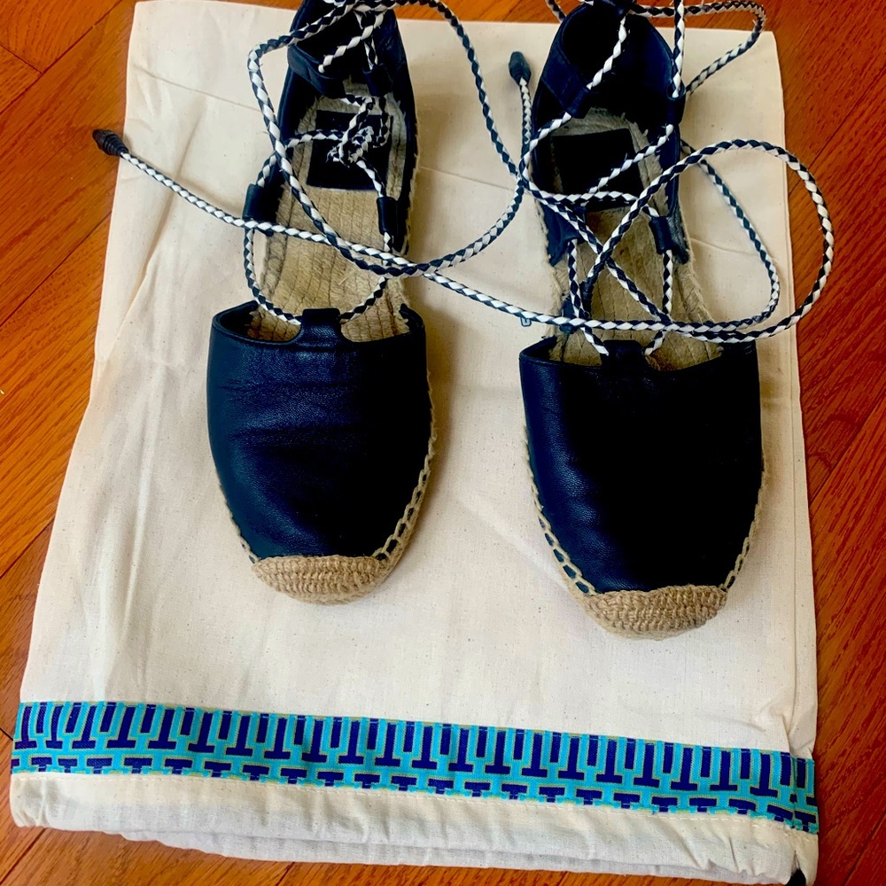 Wrap around ankle sandals